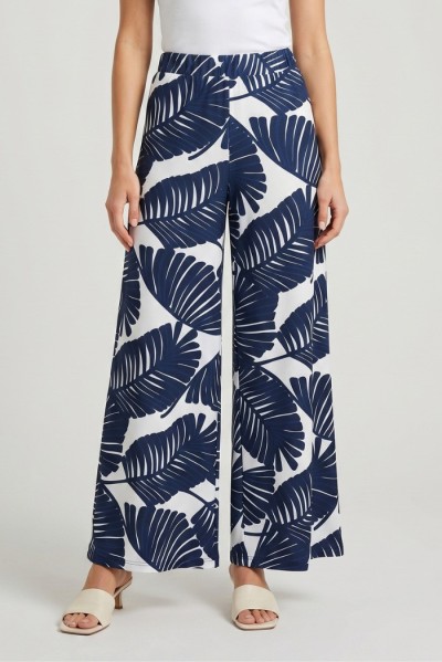 GM by Gai Mattiolo pantalone a fantasia palme GM4017 — 805219040079648_2
