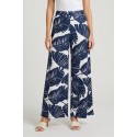 GM by Gai Mattiolo pantalone a fantasia palme GM4017 [f45fd89a]