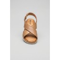 Riposella sandalo in pelle con fascia incrociata BRUNA-WC00BX [a70cc072]