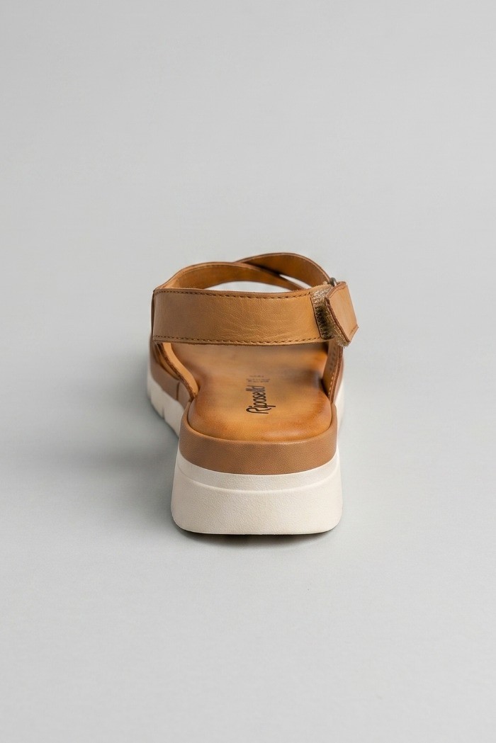 Riposella sandalo in pelle con fascia incrociata BRUNA-WC00BX [a25c876c]