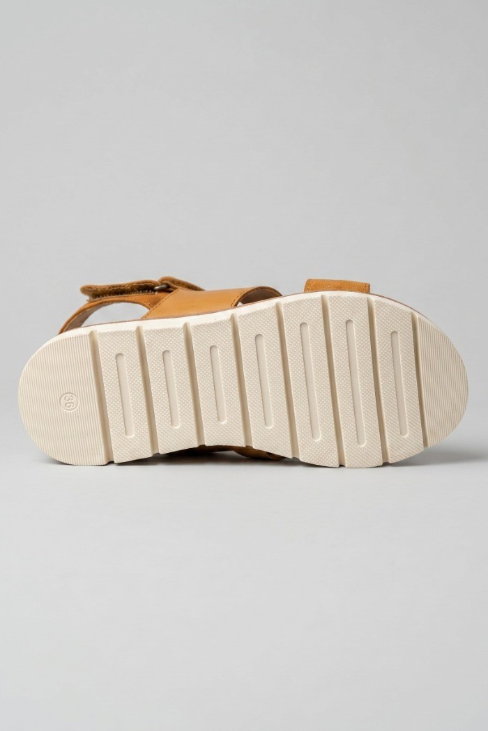 Riposella sandalo in pelle con fascia incrociata BRUNA-WC00BX [15414668]