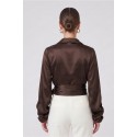 Maidoma blusa incrociata in misto viscosa PE26F183/MA8444 [4855e33a]