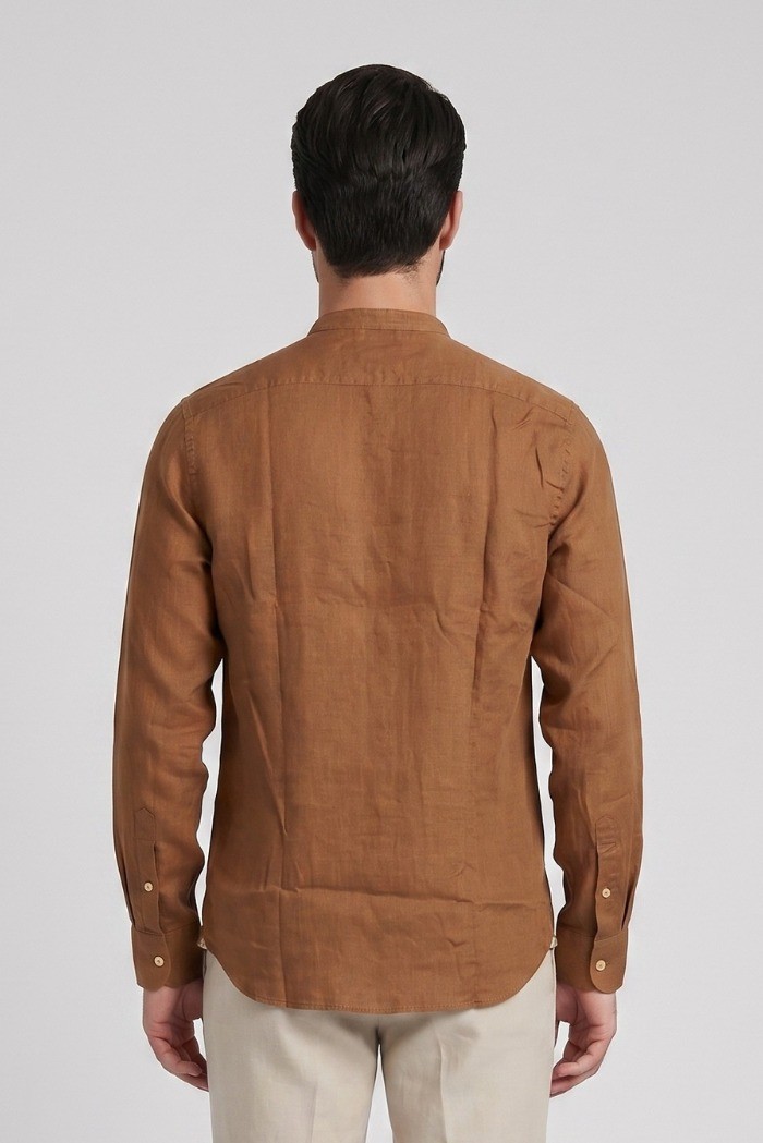 Markup camicia coreana in lino MK13002 [0de80c07]