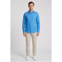 Markup camicia colletto francese in lino MK13003 [5abfe1e1]