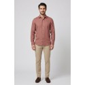 Markup camicia colletto francese in lino MK13003 [c7b17ad3]