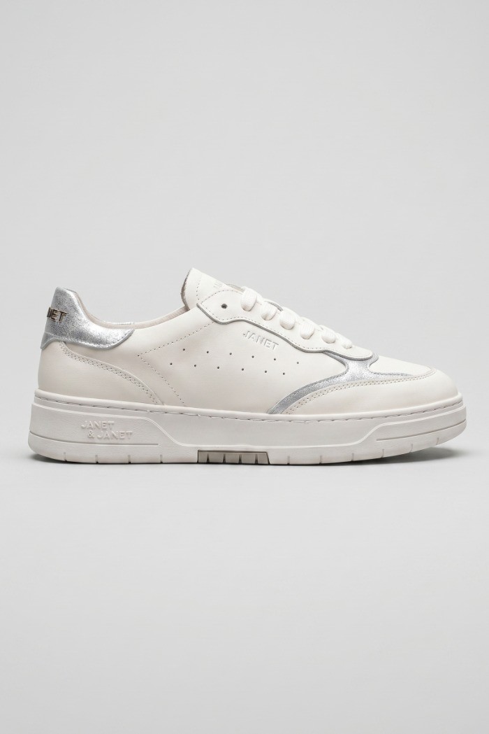 Janet&Janet sneaker platform in pelle J-581 [561c8c21]