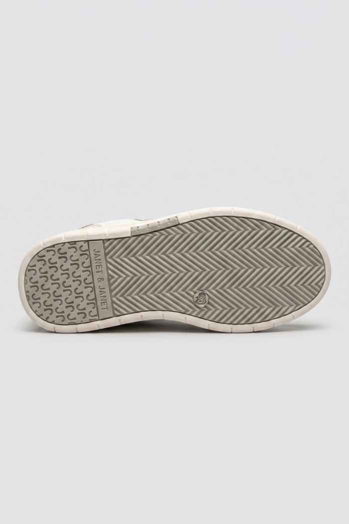 Janet&Janet sneaker platform in pelle J-581 [8a6a8832]