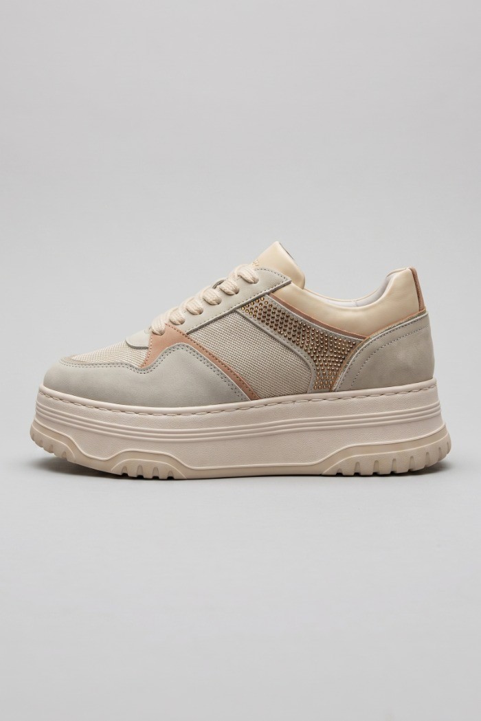 Janet&Janet sneaker platform in pelle J-553 [e0437b0f]