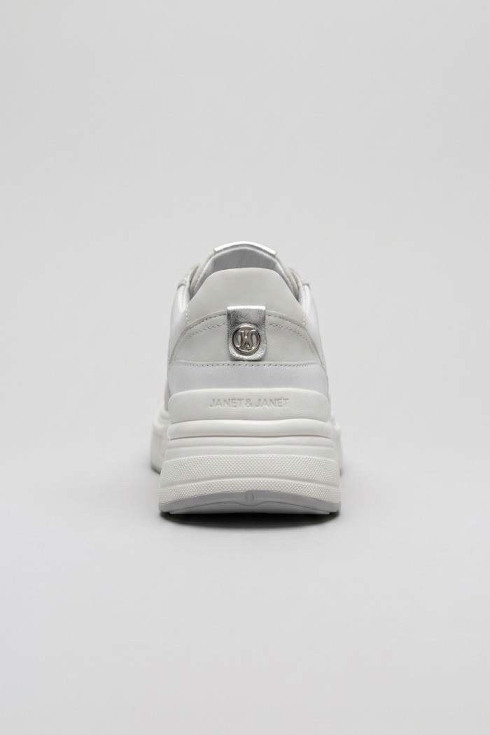 Janet&Janet sneaker platform in pelle J-610 [11d0d11e]