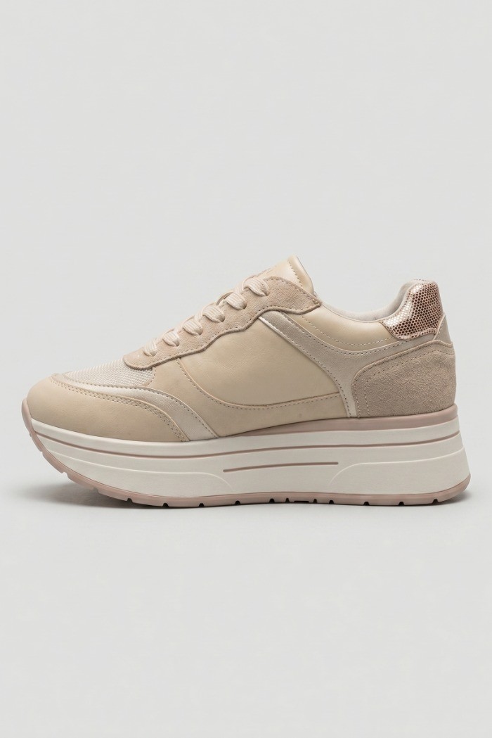 Janet&Janet sneaker platform in pelle J-591 [68540322]