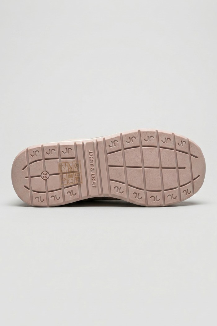 Janet&Janet sneaker platform in pelle J-591 [6d04443c]