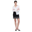 Influencer gonna in misto viscosa con perle e strass 03AB117 [92dc76da]