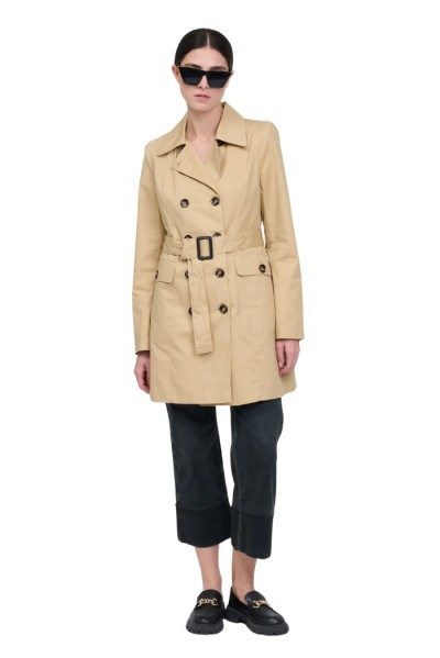 Influencer trench in cotone slim fit 03BJ2330 — 805219040074038_1