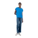 Influencer t-shirt girocollo con retro stondato 03G0357 [32325d52]