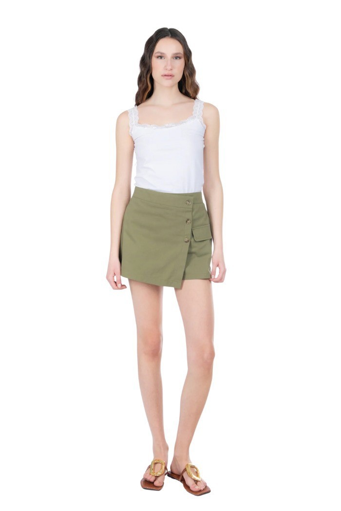Influencer top con dettagli in pizzo 03G0358 [2daab100]