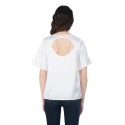 Influencer blusa in raso di viscosa e cotone 03T0023 [d9a7013d]