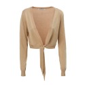 Influencer cardigan corto in misto viscosa 03J7282 [2335d34c]