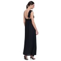 Influencer abito lungo con rouches 03T0040 [d969a710]