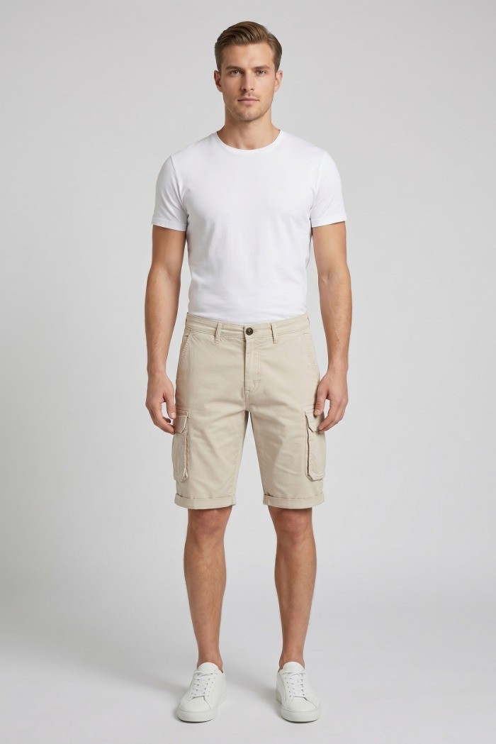 Markup bermuda cargo in cotone twill MK15206 [c8cea081]