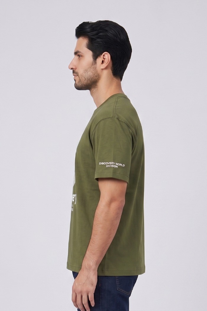 Urban Ring t-shirt in jersey di cotone UR811031 [096c6d23]