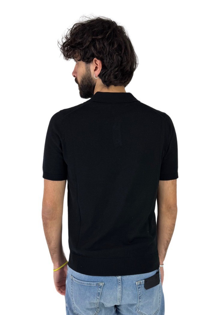 Urban Ring polo in filo con logo ricamato sul petto UR810007 [940fc90b]