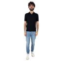 Urban Ring polo in filo con logo ricamato sul petto UR810007 [915f8e15]