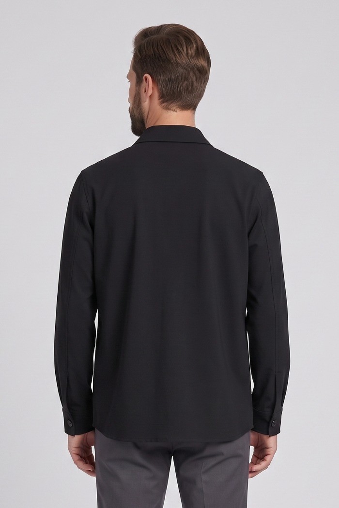 Moro camicia in poliviscosa stretch MEG611 [2d2cc81a]