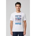 Urban Ring t-shirt in jersey di cotone UR811027 [0357ddb8]