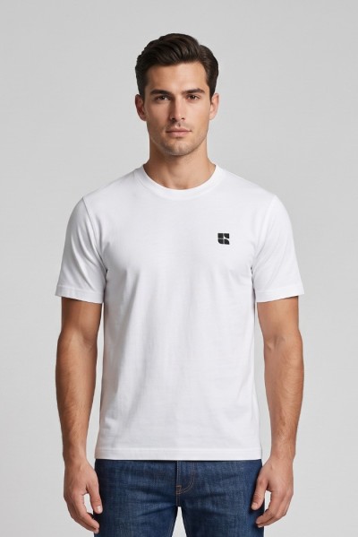 Urban Ring t-shirt in jersey di cotone UR811034 [8b40a595]