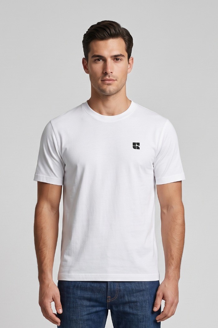 Urban Ring t-shirt in jersey di cotone UR811034 [8b40a595]