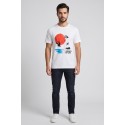Urban Ring t-shirt in jersey di cotone UR811036 [4d32bf04]