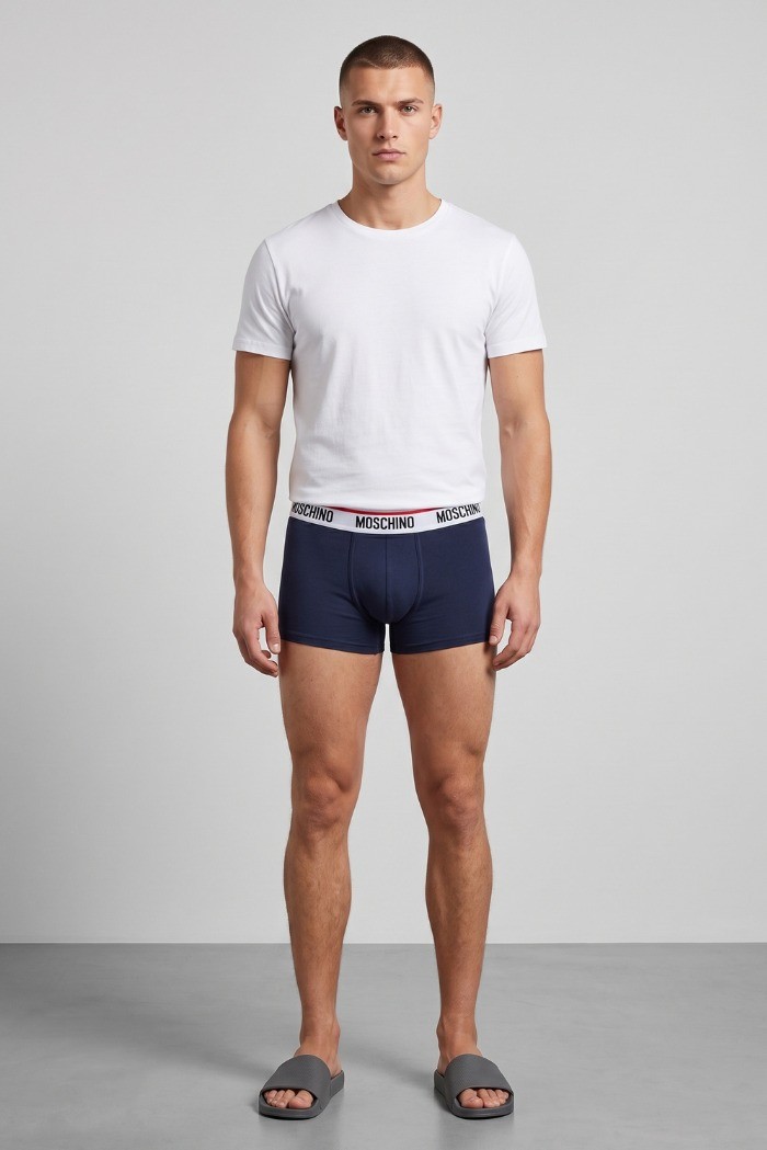 Moschino boxer tri-pack in cotone stretch V1A1395-4300 [425171b7]