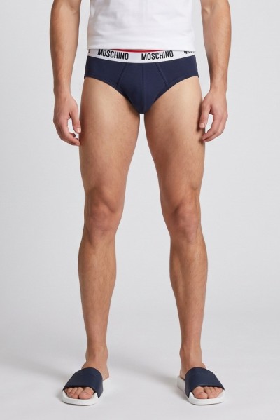 Moschino slip tri-pack in cotone stretch V1A1393-4300 — 805219040080036_1
