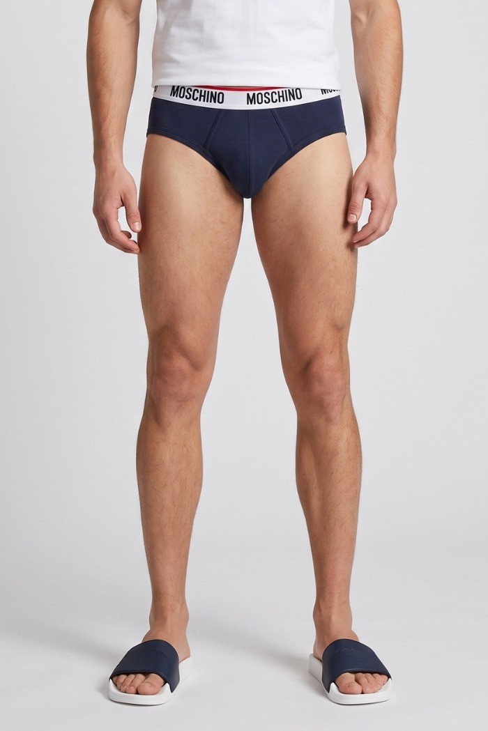 Moschino slip tri-pack in cotone stretch V1A1393-4300 [b4527bc9]