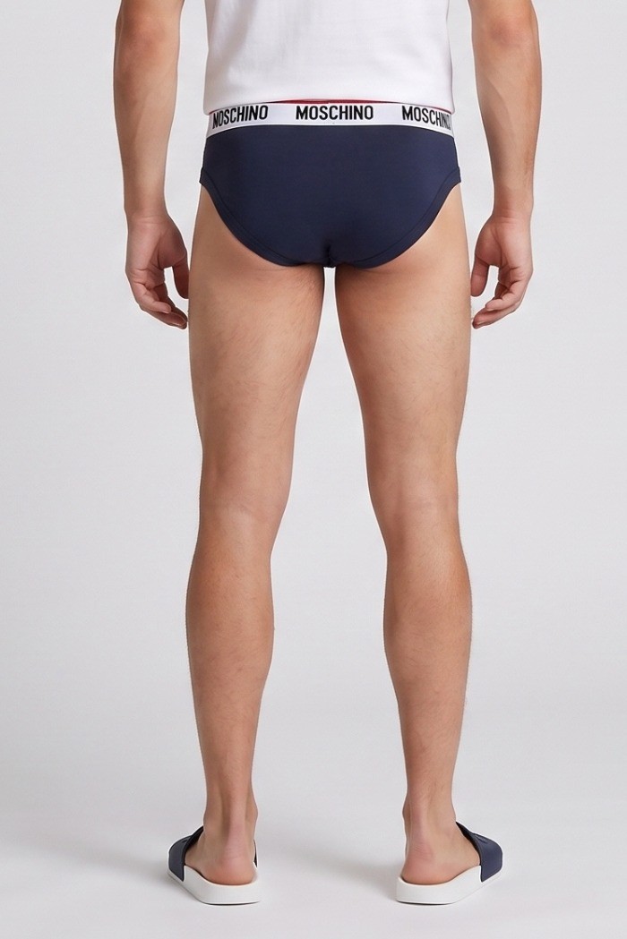Moschino slip tri-pack in cotone stretch V1A1393-4300 [6d7438c4]