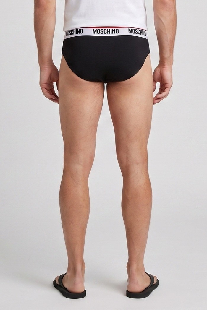 Moschino slip tri-pack in cotone stretch V1A1393-4300 [dd683a4e]