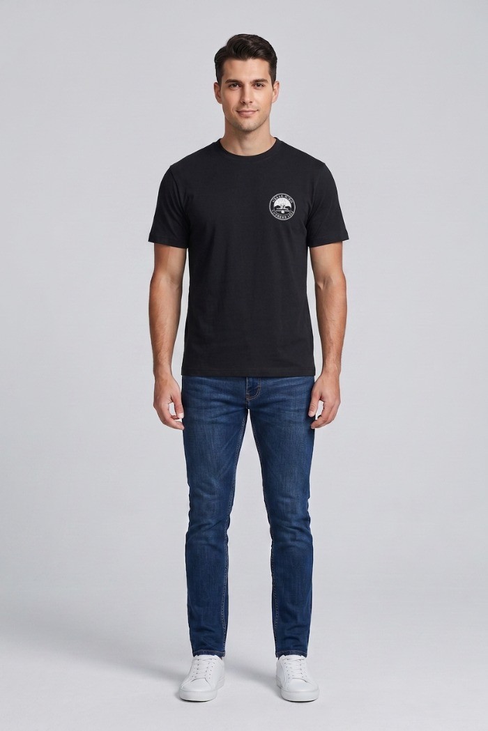 Urban Ring t-shirt in jersey di cotone UR811024 [1420dc22]