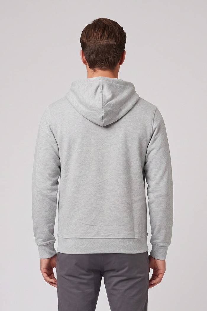 Urban Ring felpa full zip con cappuccio in misto cotone UR812001 [3eeb6130]