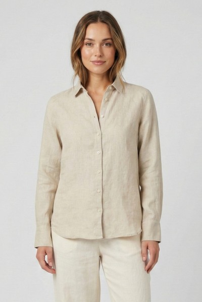 Blash camicia in lino BS1730006 [18fa708f]