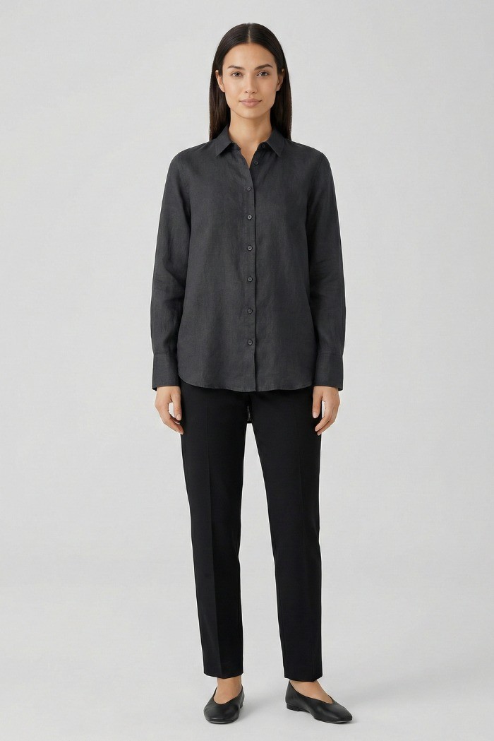 Blash camicia in lino BS1730006 [7915ed03]