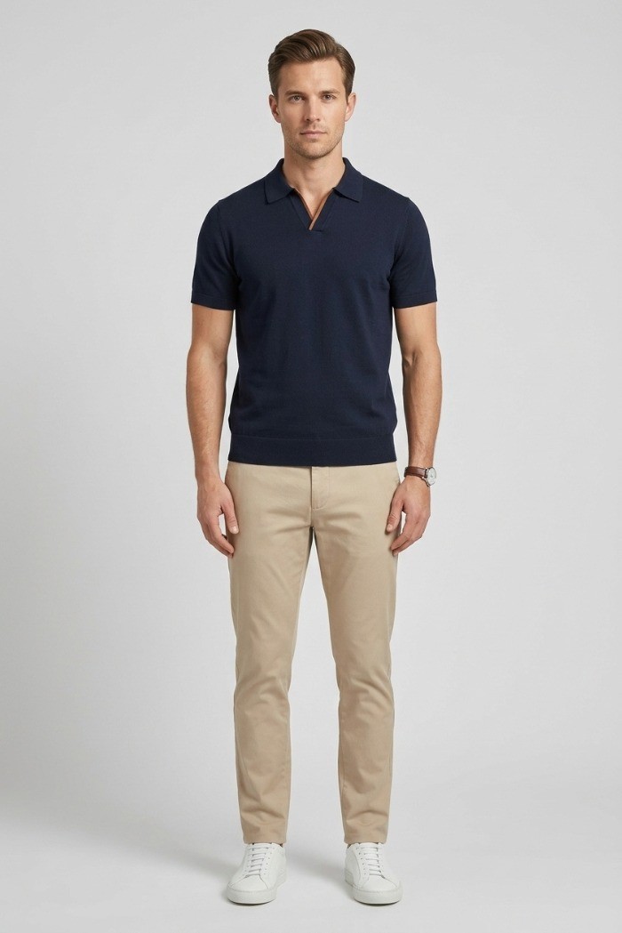 Markup polo derby in cotone MK1900024 [e149e3df]