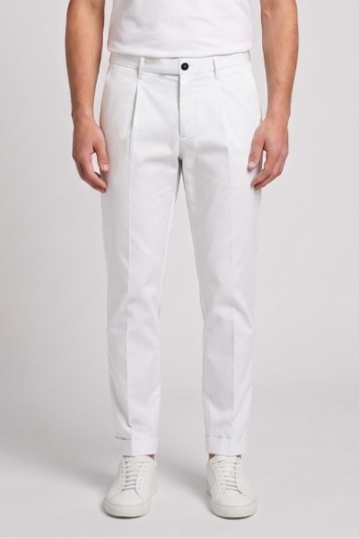 Markup pantalone chino in misto cotone stretch MK695129 [09240b38]