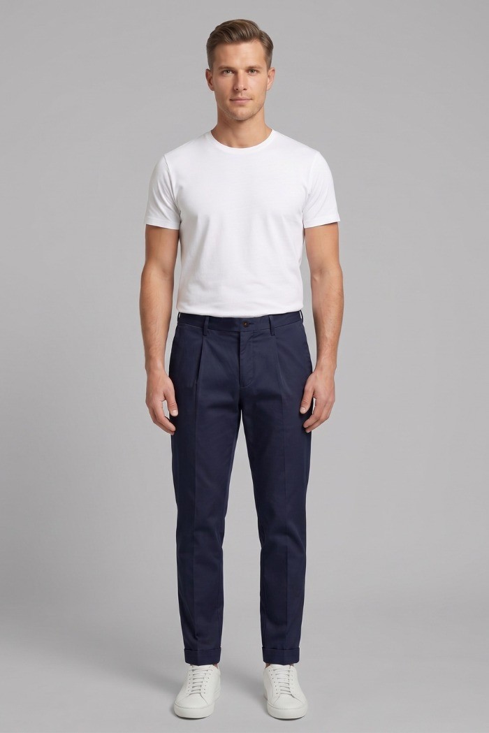 Markup pantalone chino in misto cotone stretch MK695129 [fc013337]
