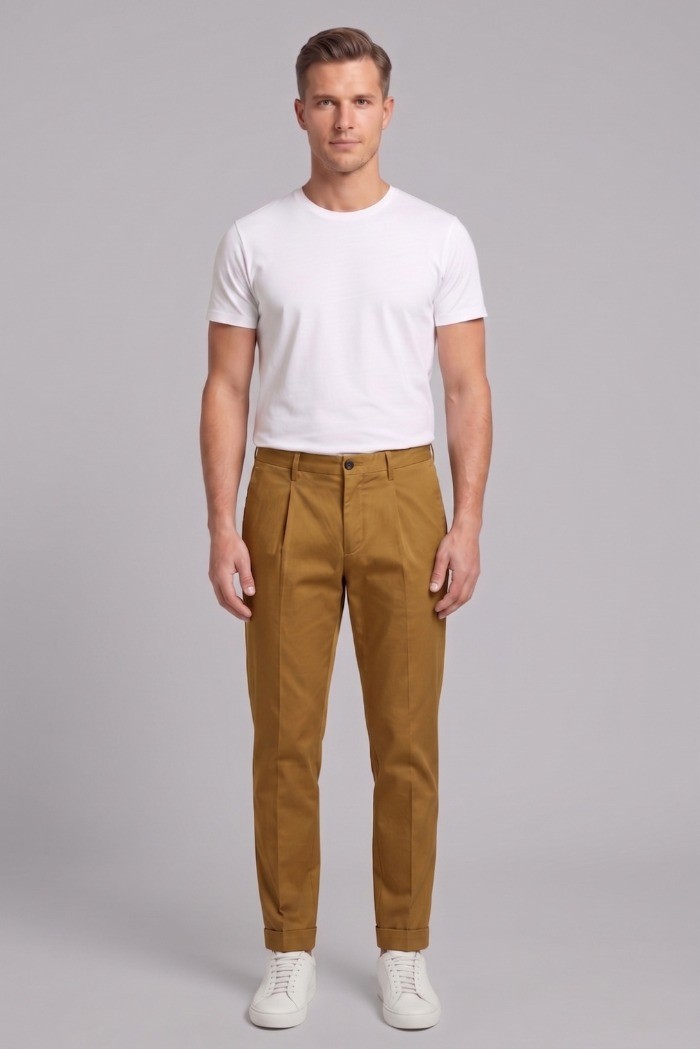 Markup pantalone chino in misto cotone stretch MK695129 [7a2045b0]