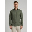 Markup camicia in lino con collo francese MK13003 [31d0034b]
