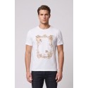 Markup t-shirt in cotone con stampa tropicale MK291069 [184c5c77]