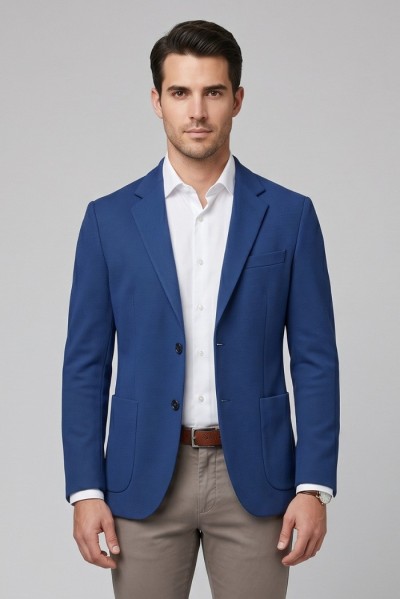 Markup giacca in tessuto piquet a maglia MK296110 — 805219040059871_2