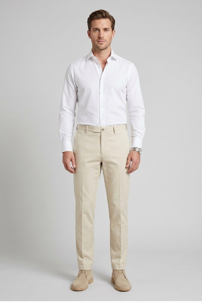 Markup pantalone chino in misto lyocell e cotone stretch MK295140 [bd46ca03]