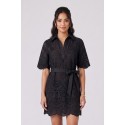 Markup abito in cotone pizzo sangallo MW1610206 [f8ef08b8]