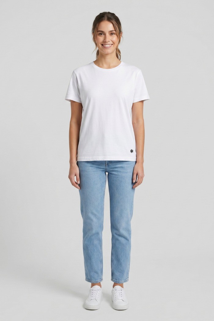 Fresh Flower t-shirt over in cotone FD573 [9f3c76ae]